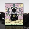 Pin Cats Tarot. Justice imagine