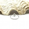 Minimal Collection Ring - Diamond. Silvery